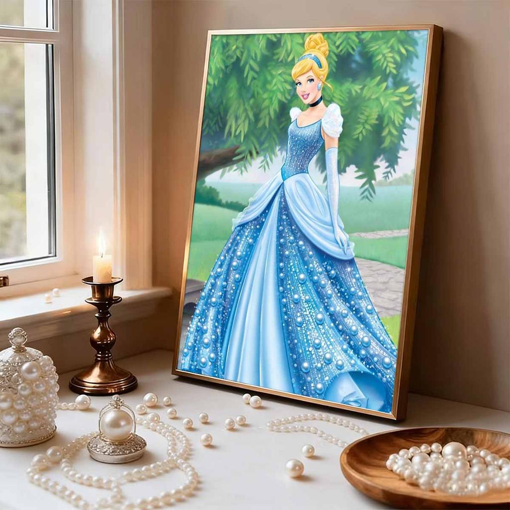 Disney Cinderella Pearl Jigsaw Puzzle This Is A Handmade Decorative Gift That Can Be Used As A Home Decoration Item