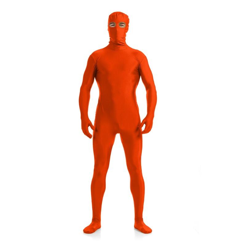 All-inclusive Exposed Tights Solid Color Cross-dressing Gymnastics Clothes Stage Performance Clothes Elastane Cos Clothes Onesie