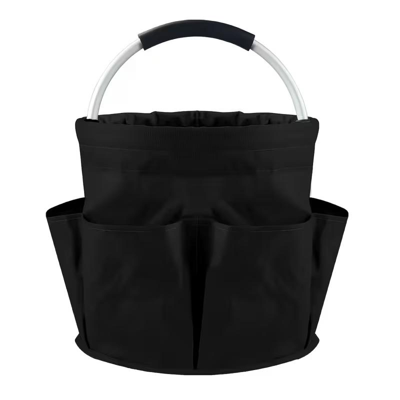 Portable picnic basket, outdoor beach basket, foldable and storable toiletry bag, shower basket, home shopping basket