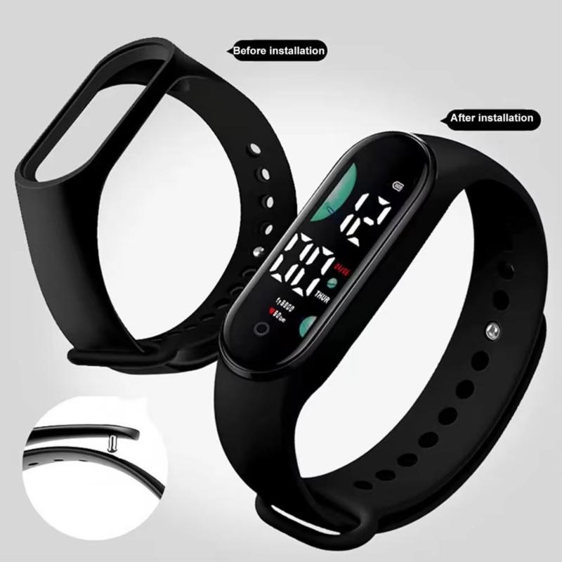 M9 Health Monitoring Wristband IP68 Waterproof Designs Multifunction M9 Intelligent  Bracelet Comfortable Wearing for Everyday Use