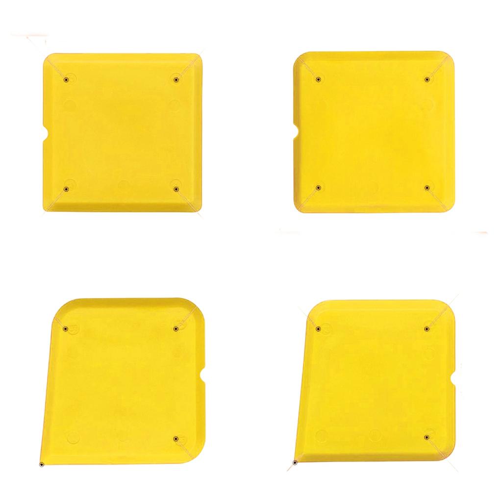 4 Pcs Cleaning Scraper Glue Removal Scraping Tool Sealant Grout Caulking Glass Bathroom Kitchen Window Wall Floor Tile Cleaning