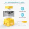 Food Dispenser Dispenser for Dog Interactive Button Chew Dog Puzzle Taste Toys Free Play Puppy Bowl Play SMART | DOG FOOD