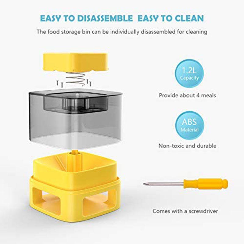 Food Dispenser Dispenser for Dog Interactive Button Chew Dog Puzzle Taste Toys Free Play Puppy Bowl Play SMART | DOG FOOD