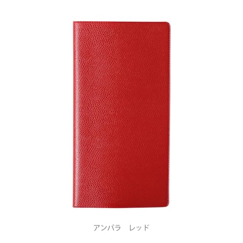 Quo Vadis 2026 Edition Italnote/Ampara Planner Diary (Weekly Left, Starting December 2025, Slim Size 17 x 8.8cm, French Edition) Red (qv28401rd)