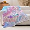 Game Honkai Star Rail Cyrene Blanket For Sofa Office Bed Plane Travel Sleep Read Relax Camping Soft And Warm