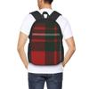 MacGregor Modern Scottish Tartan Student Backpack School Bag Hiking Travel Daypack for Boys Girls Fashion Bookbag Shoulder Bags