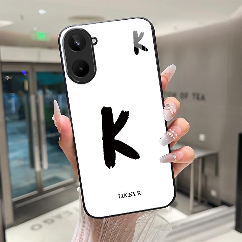 Case For Realme 10 Pro Plus 4G 5G Lucky Letters Back Cover Capa For Realme10 10Pro 10Pro+ Tempered Glass Soft TPU Protect Fundas