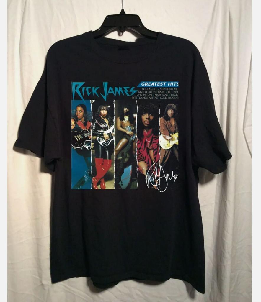26 Rare Rick James Greatest Hits Short Sleeve Size S to 5XL T-Shirt Unisex T-Shirt