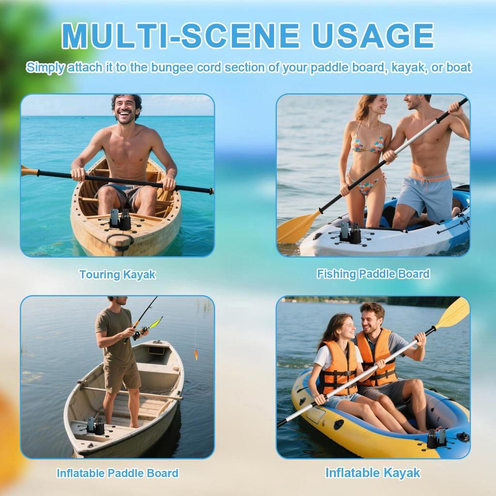 Waterproof Surf Deck Cooler Bag, Kayak Cooler Storage Bag for Paddle Board, Surfboard, Kayak, Boat, Canoe and Rafting