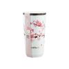 Cherry Blossom Thermal Mug With Lid Double Wall Coffee Leak-Proof Water Cup Travel Camping Tea Tumbler Drinkware Stainless Steel