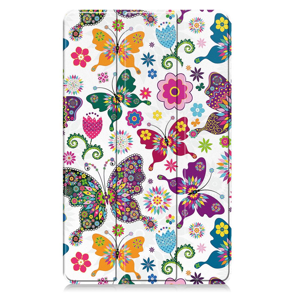Tri-Fold Painted Case for Samsung Galaxy Tab A9 8.7" Plus 11" SM-X110 X115 X117 X210 X216 X218 Smart Stand Cover with Atuo Sleep