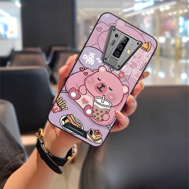 Back Cover Graffiti Phone Case For Blackview BV6900 Soft Case Anti-dust Silicone Full Wrap Shockproof Anti-knock Cute
