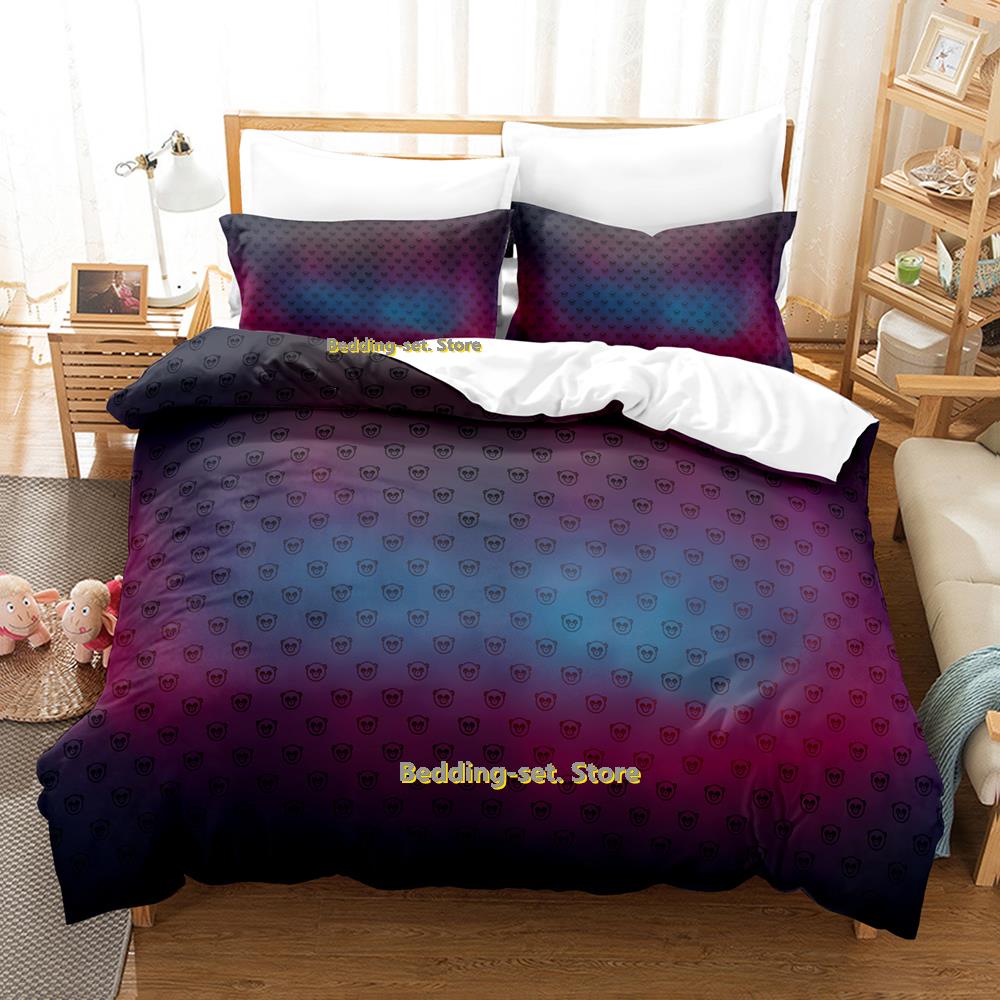 

Comforter Cool Aesthetic Flower Pattern Bedding Set Single Twin Full Queen King Size Bed Set Adult Kid Bedroom Three-Piece Suits Anim Comforter (quilt)-EU Single(135*200cm)3pcs