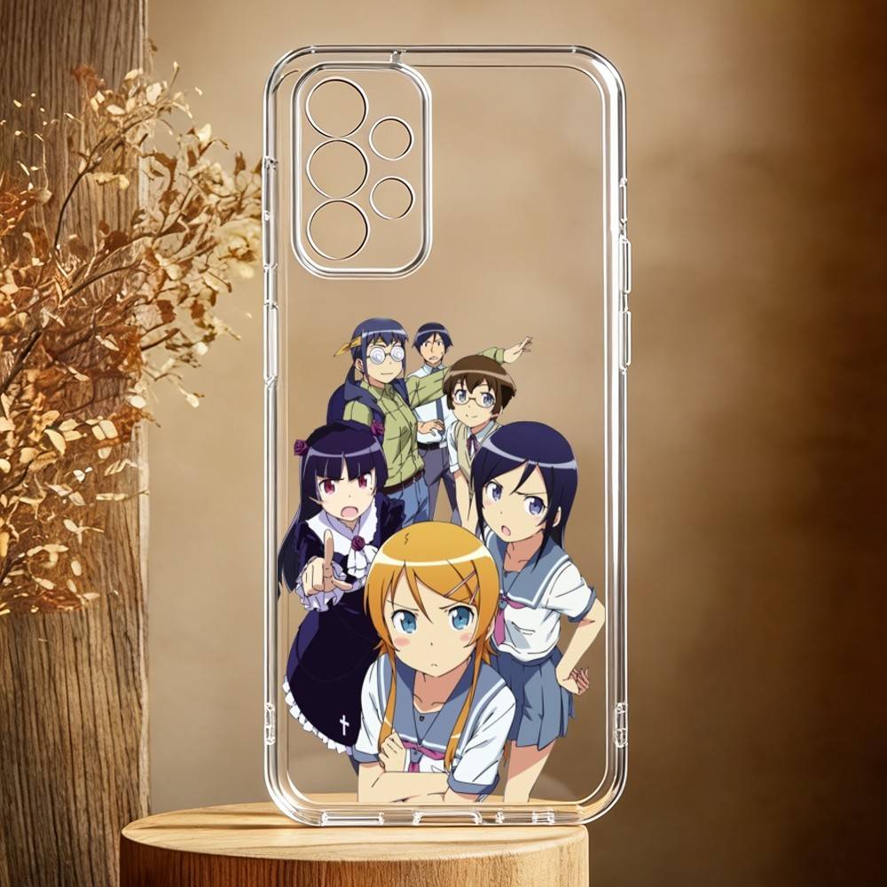 O-Oreimo-MO A-Anime Handyhülle Für Samsung Galaxy A71,A70,A52,A51,A40,A30 Transparente Hülle