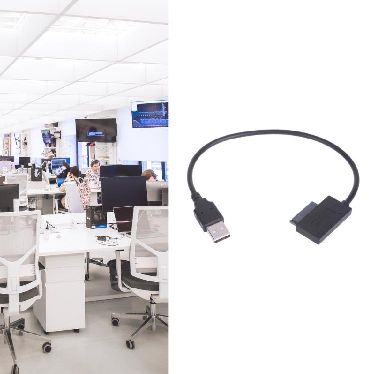 Güvenilir ve Verimli USB2.0'dan 7+6 13 Pin Slimline SATA Kablosu Kolay Kurulum