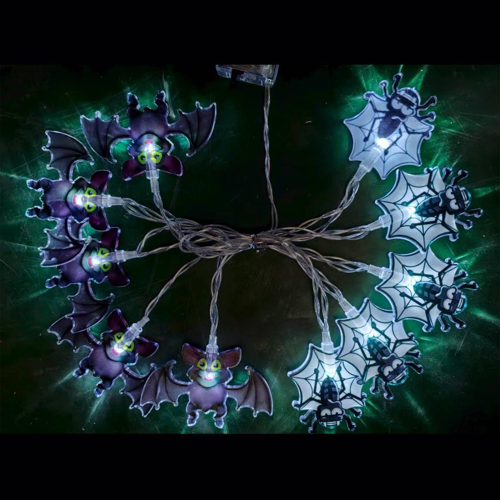 Halloween String Lights Ghosts For Home Decor Indoor Party Holiday 59inch