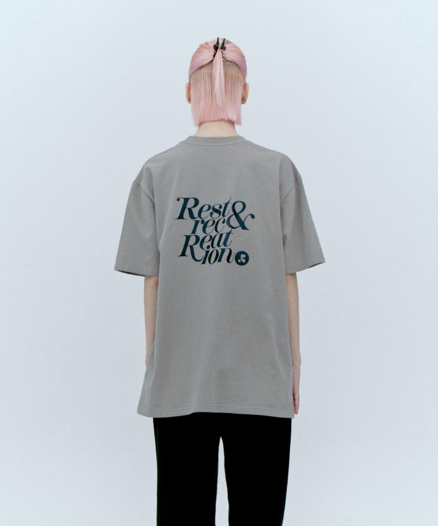 REST&RECREATION Pocket Crewneck T-Shirt_Khaki