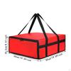 Delivery Pizza Insulation Bag Warmer Carrying Case Easy to Clean with Double Handles Heavy