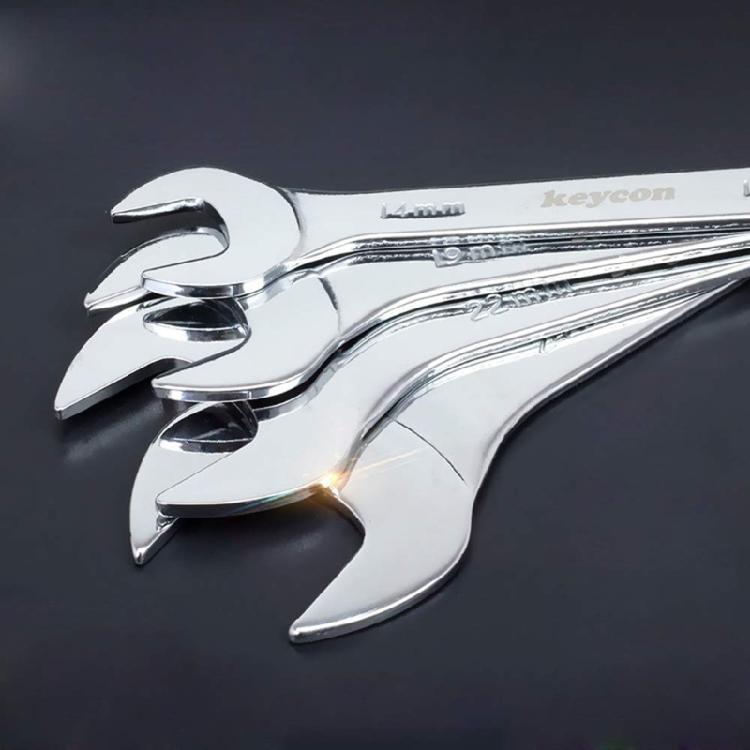 2Pcs Open Ended Spanner Double End Wrench Ultra Thin Metric Wrench Spanner 3mm