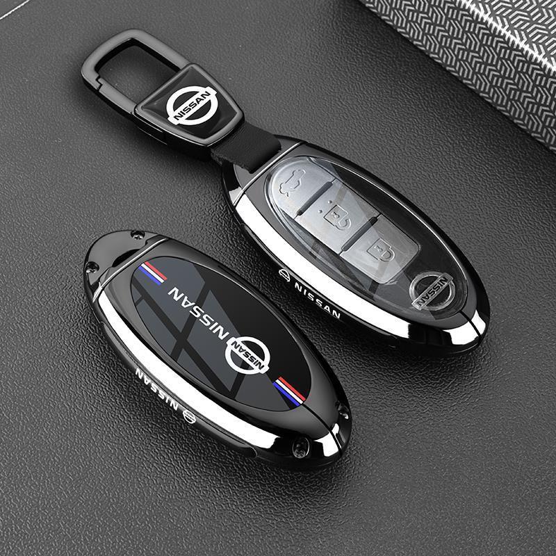 Zinc Alloy Key Prtoect Case Holder Cover for Nissan X-trail T33 Kicks Qashqai J12 Juke Teana Altima Ariya 2023 2024 Remote