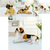 Cozy Plush Puppy Toy Realistic Sheepdog Dalmatian Shar Pei Long Ear Dog For Kids