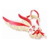 Ancient Style Mid-Autumn Festival Red Fu Dragon Zodiac Claw Clip - Versatile Large Shark Design