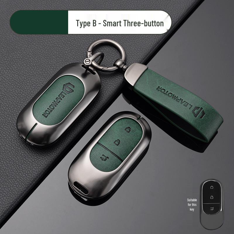 Leapmotor T03 Key Case Style C11: Alloy S01 Remote Key Protective Shell for Women