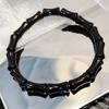 Chinese Style Black Bamboo Knot Bracelet New Chinese Style Double Layer Bamboo Knot Niche Black Design Sense Bracelet Unisex Style for Men and Women