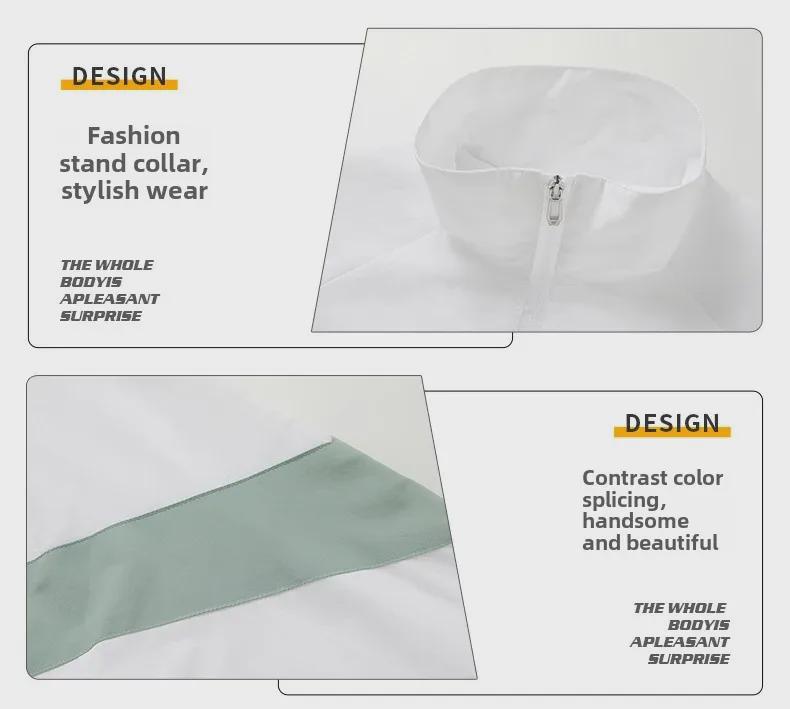 Lehká outdoorová bunda se stojáčkem: Trendy, Prodyšné a Neformální