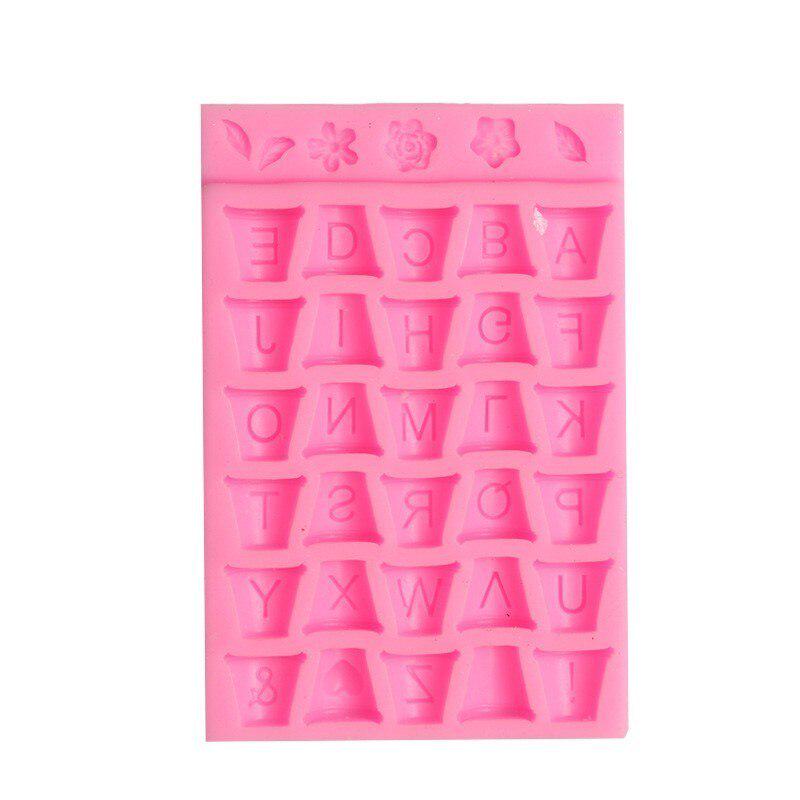 Silicone Mold Baking Letters Number Shape DIY Candy Fondant Pastry Chocolate Mold Cake Kitchen Tools