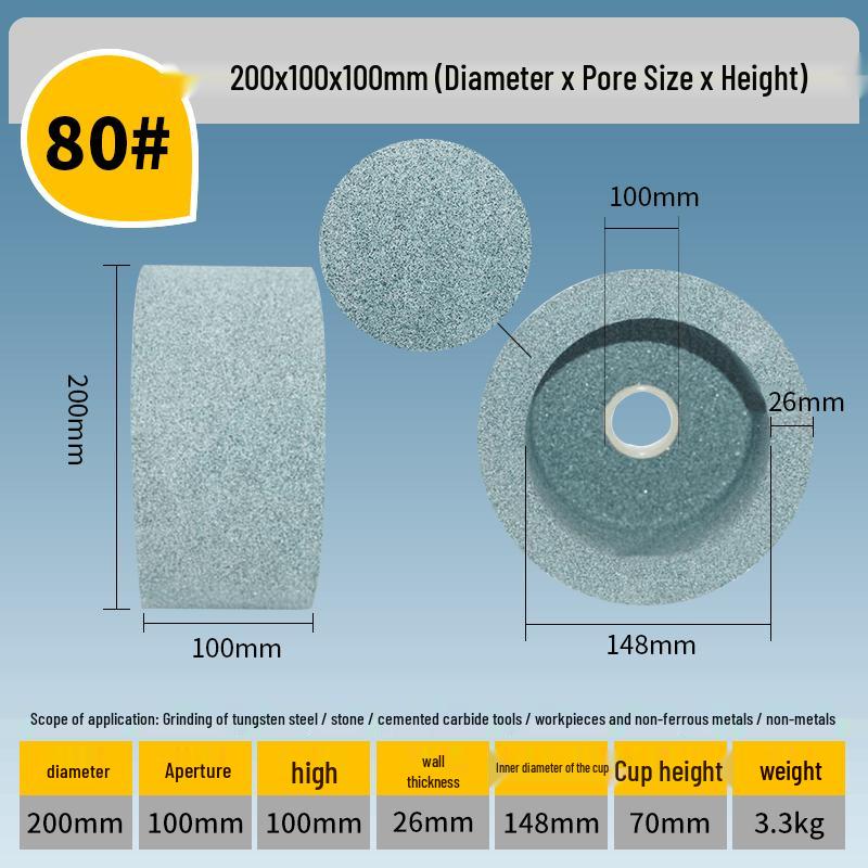 

Jundingying Green Silicon Carbide Cup Grinding Wheel