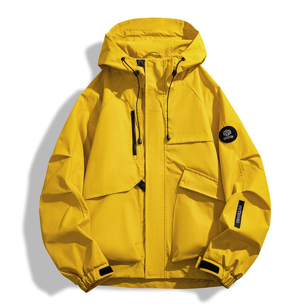 Women's Solid Color Fashionable Hooded Jacket