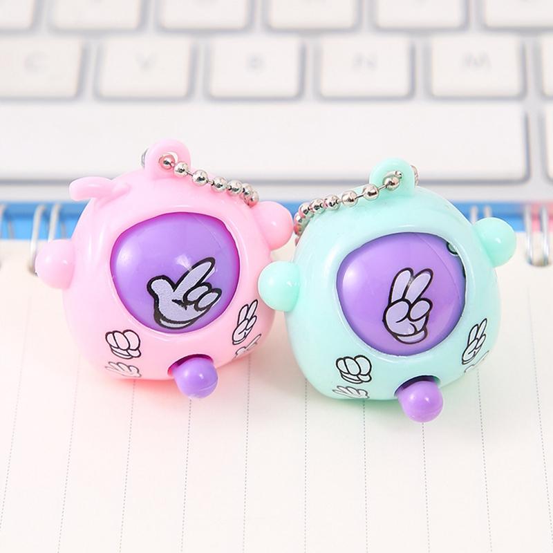 10/20 Pièces Œufs Devine Drôles Mini Porte-clés Cadeau pour Invités Faveurs de Fête d'Anniversaire pour Enfants Jeu Pierre Papier Ciseaux Garniture de Piñata