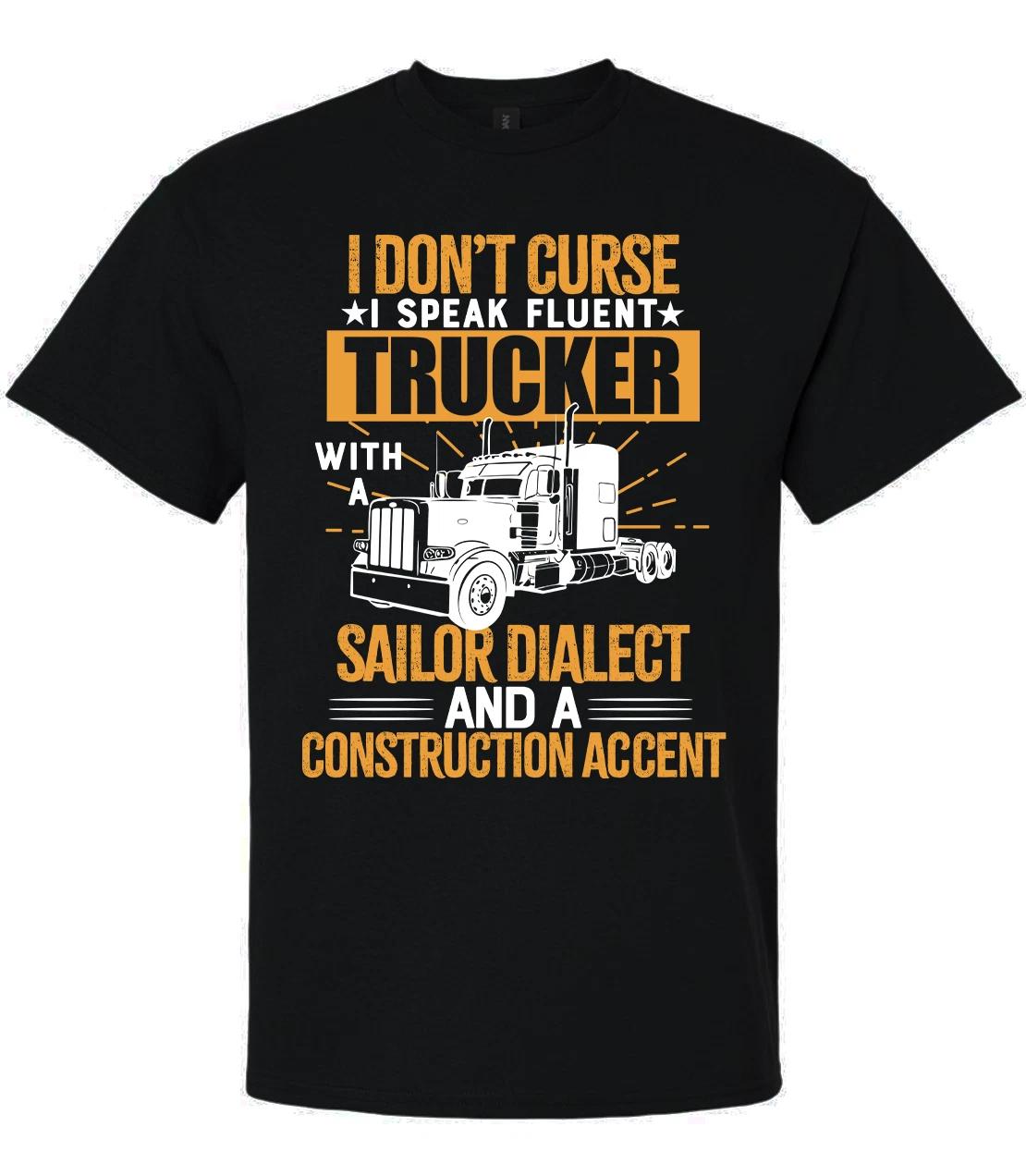 Trenz Shirt Company Mens Graphic T-Shirt - I Don t Curse, I Speak Fluent 3XL