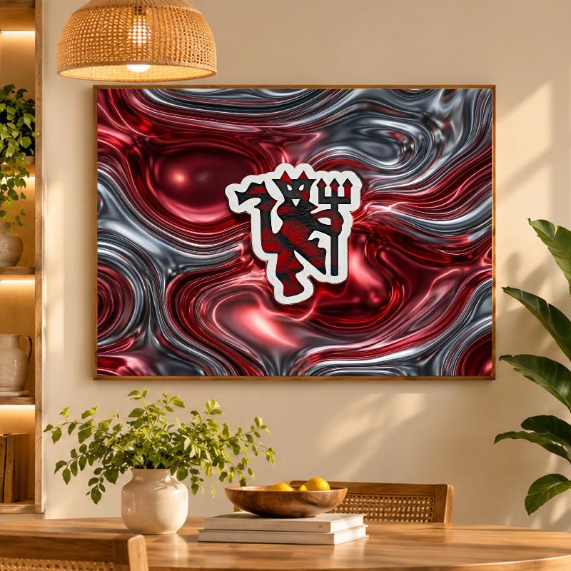 5D Diamond Painting Manchester United DIY Full Drill Diamond Art Kit Home Decoration