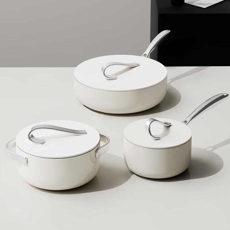 VELOSAN Free Ribbon Non-stick 3-Piece Cookware Set