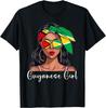 Guyanese Souvenirs Products Woman Flag Girl Guyana T-Shirt