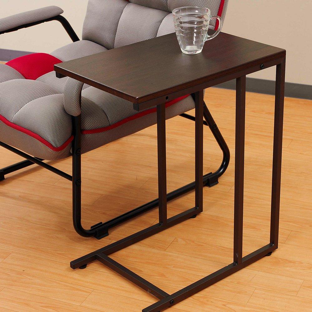 Doshisha Side Table, Brown, 45cm Wide X 30cm Deep X 55cm High, GST4530-BR