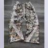 Streetwear Damen Y2K Hose Gothic Hip Hop Retro Camo Grafik Baggy Casual Hose Damen Herren Jogginghose mit Gummibund
