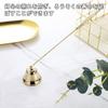 PAVIKE Candle Snuffer, Bell-Shaped Stainless Steel Candle Snuffer, Adjustable Angle, Easy to Use, Easy to Clean, Candle Accessory, Buddhist Altar,