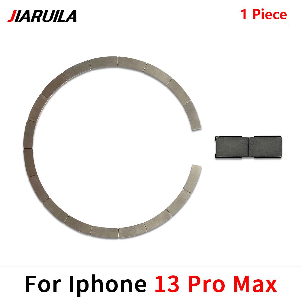 11Pcs, For Wireless Charging Magnet Module For iPhone 17 Pro Air 11 11 Mini 11 Plus 16 Pro Max Back Housing Magnetic Metal Ring