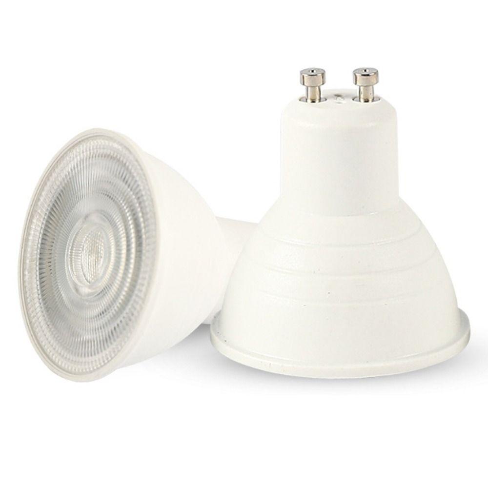 Durable Plastic GU10 LED Bulbs COB LED Energy-Saving Spot Light Bulb 6W 220V Universal Track Lamp Ceiling