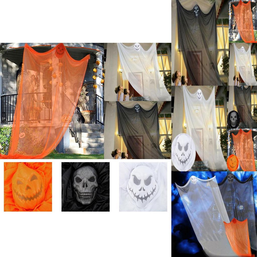 Terrifying 3.3m Hanging Ghoul Ghost Halloween Display Prop For Haunted Houses