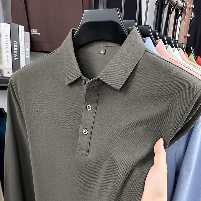 

Firstview Men s Long-Sleeve Polo Shirt FV25D2236 4XL