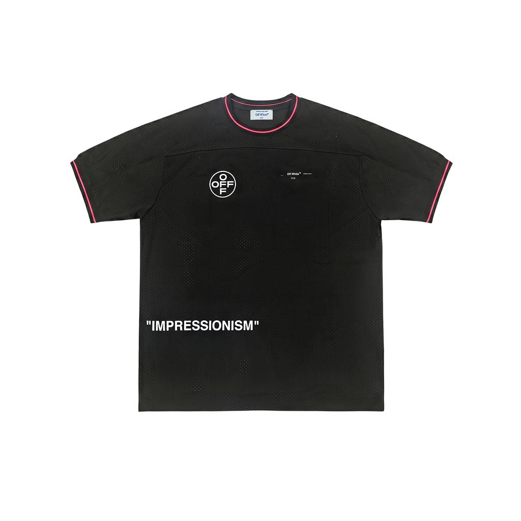 Off-White Ss26 Vintage American Street Back Hand-Painted Arrow Design Fashion Light Luxury Trendy Versatile Short Sleeve T-Shirt OFFTEGLOG334Q