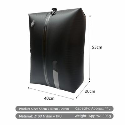 44L Vacuum Bags for Travel Reusable Waterproof Vacuum Compression Bag Space Saver Dustproof Luggage Vacuum Storage Bag Backpack