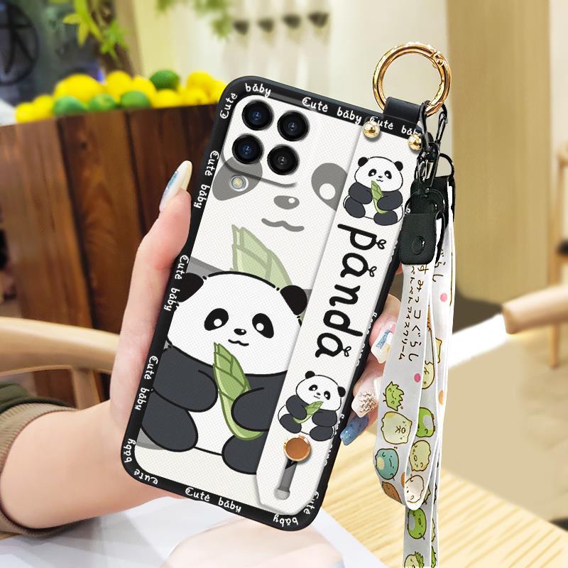 Cartoon Kickstand Phone Case For Samsung Galaxy M33 5G Global/SM-M336B/DS/Jump2 Soft case Anti-dust Dirt-resistant Cute