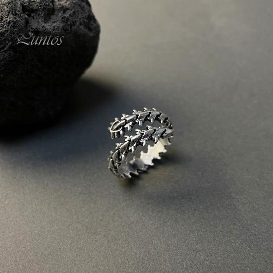 Open Ring Electroplating Geometric Retro Wear Resistant Adjustable Decorate Hypoallergenic European And American Alloy Knuckle Ring Jewelry Accessory