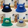 Fashionable Style Cartoon Fisherman Cap For Women Funny Big Mouth Design