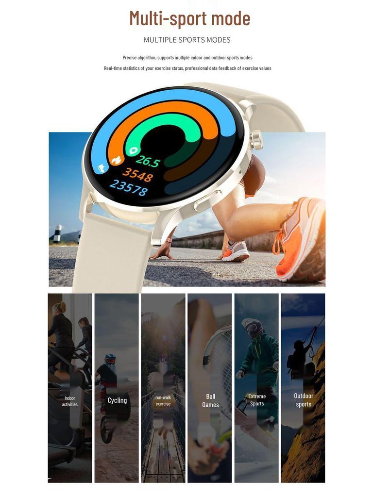 DaiTong Smart-Armband: Herzfrequenz-, Blutdruck-, Blutsauerstoff- und Schlafmonitor.